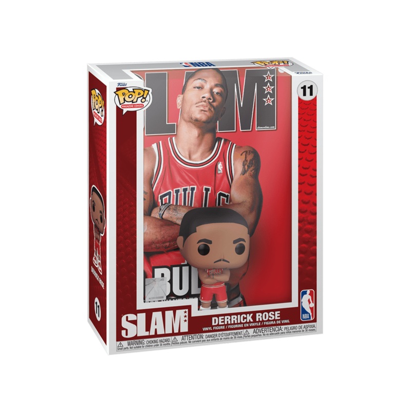 Derrick Rose Chicago Bulls Funko NBA Slam Magazine Pop Figure