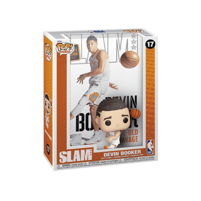 Devin Booker Phoenix Suns Funko NBA Slam Magazine Pop Figure