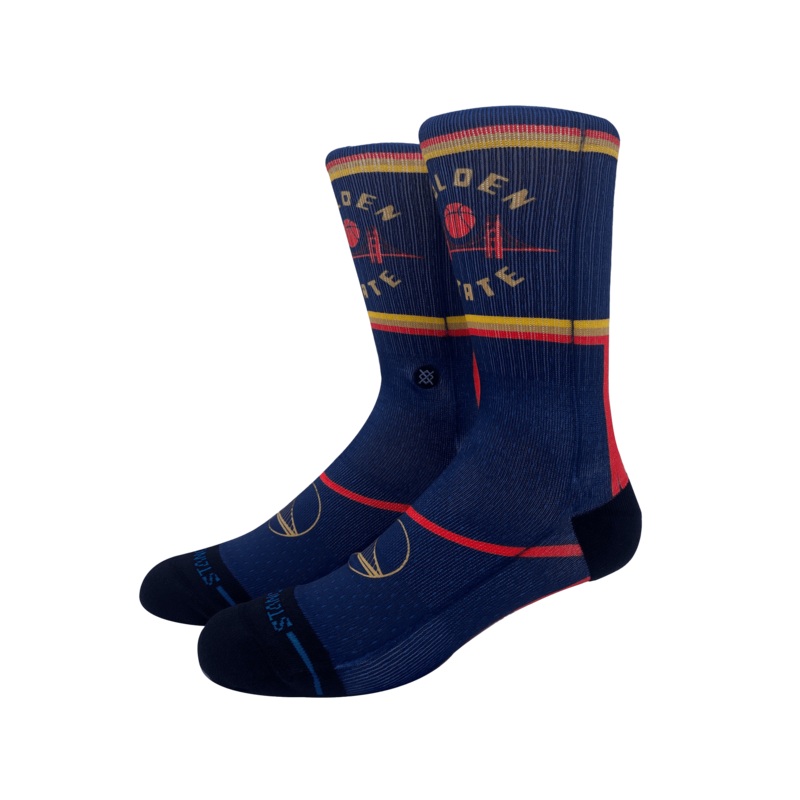 Golden State Warriors Stance NBA 24-25 City Edition Crew Socks