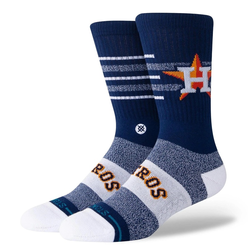 Houston Astros Stance MLB Closer Crew Socks – Navy