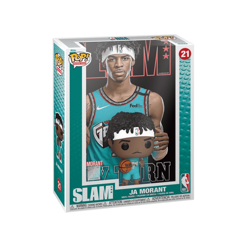Ja Morant Memphis Grizzlies Funko NBA Slam Magazine Pop Figure
