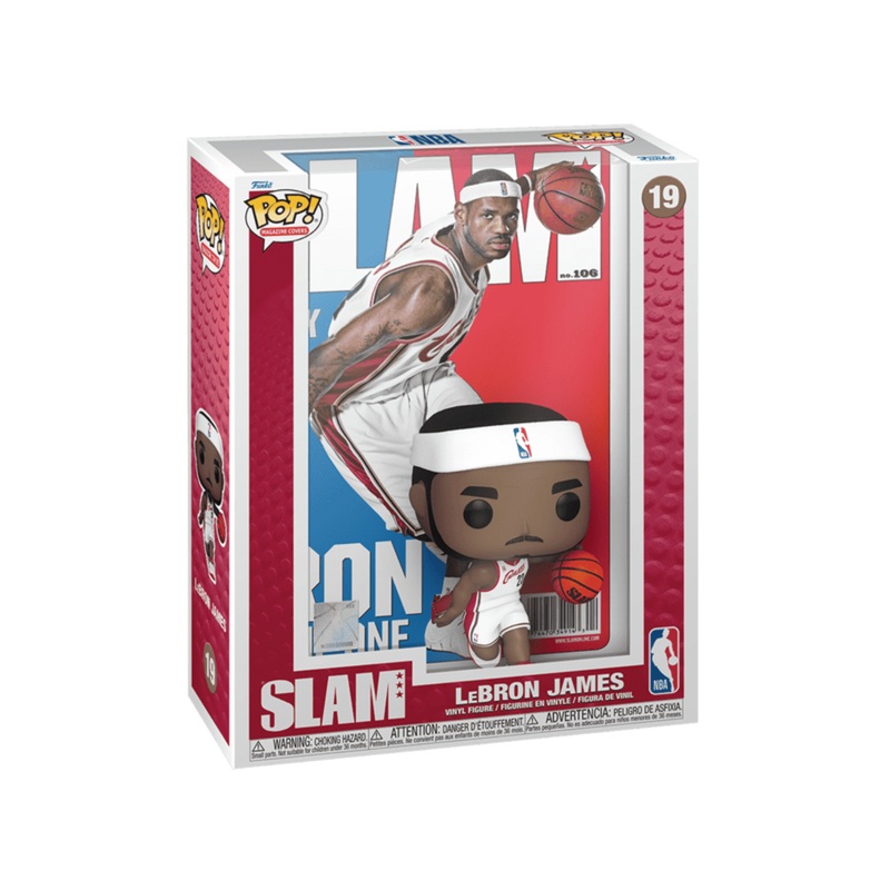 LeBron James Cleveland Cavaliers Funko NBA Slam Magazine Pop Figure
