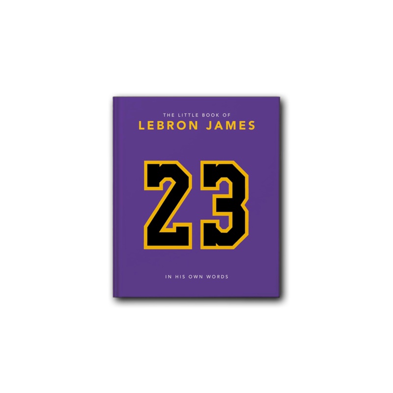 LeBron James Los Angeles Lakers NBA The Little Book Of Hardcover Book
