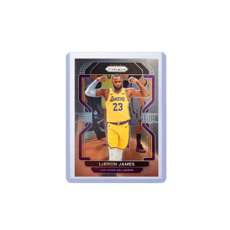 LeBron James Los Angeles Lakers Panini NBA 21-22 Prizm Base Card