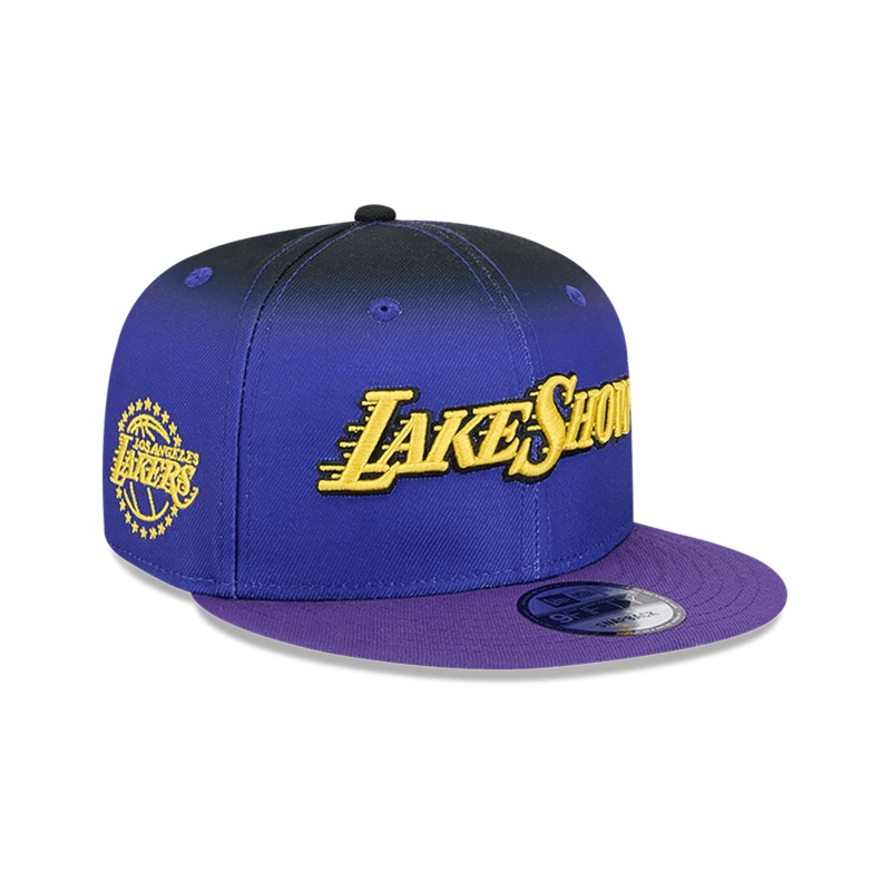 Los Angeles Lakers New Era NBA 24-25 City Edition 9FIFTY Snapback Hat