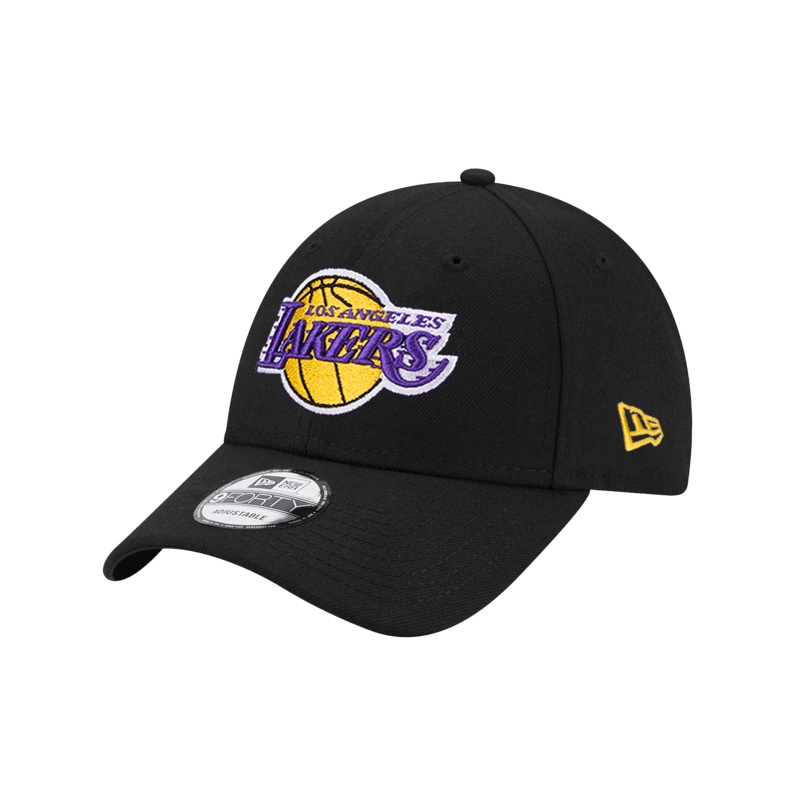 Los Angeles Lakers New Era NBA Team 9FORTY Strapback Hat – Black