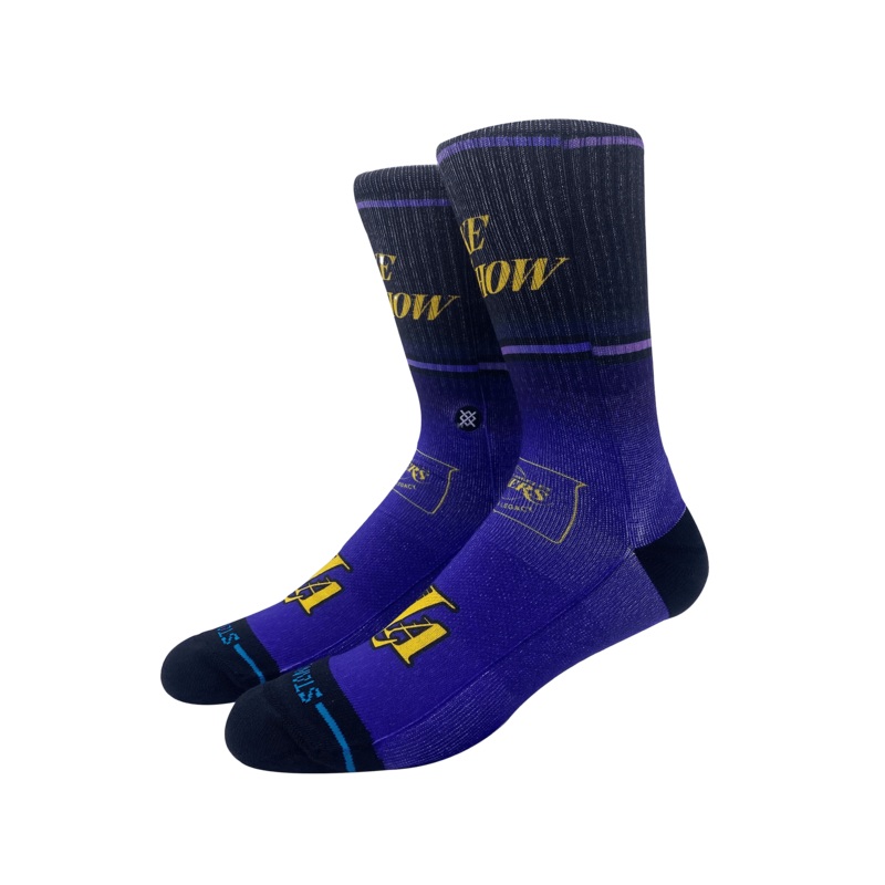 Los Angeles Lakers Stance NBA 24-25 City Edition Crew Socks