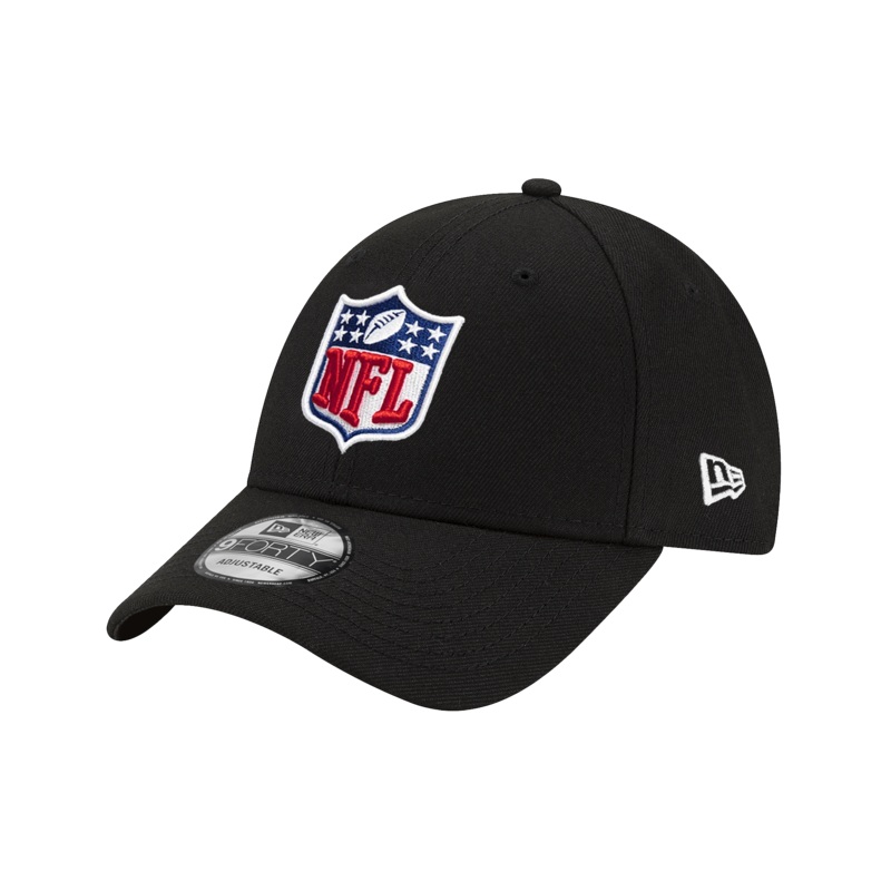 NFL Shield New Era League 9FORTY Adjustable Hat – Black