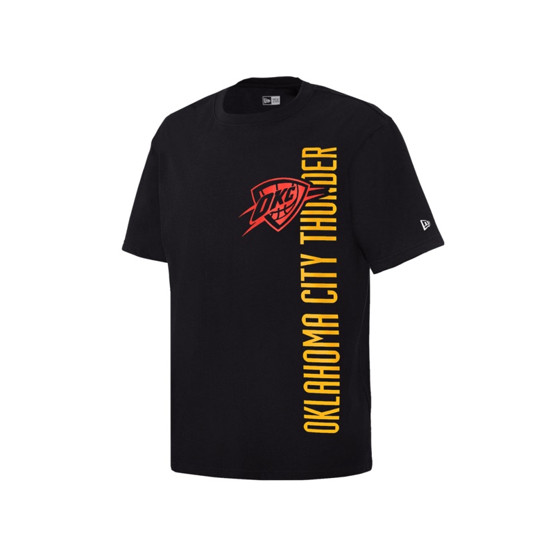Oklahoma City Thunder New Era NBA 24-25 City Edition T-Shirt – Black