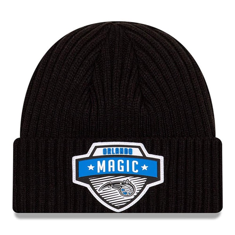 Orlando Magic New Era NBA 2020 Tip-Off Cuffed Knit Beanie – Black
