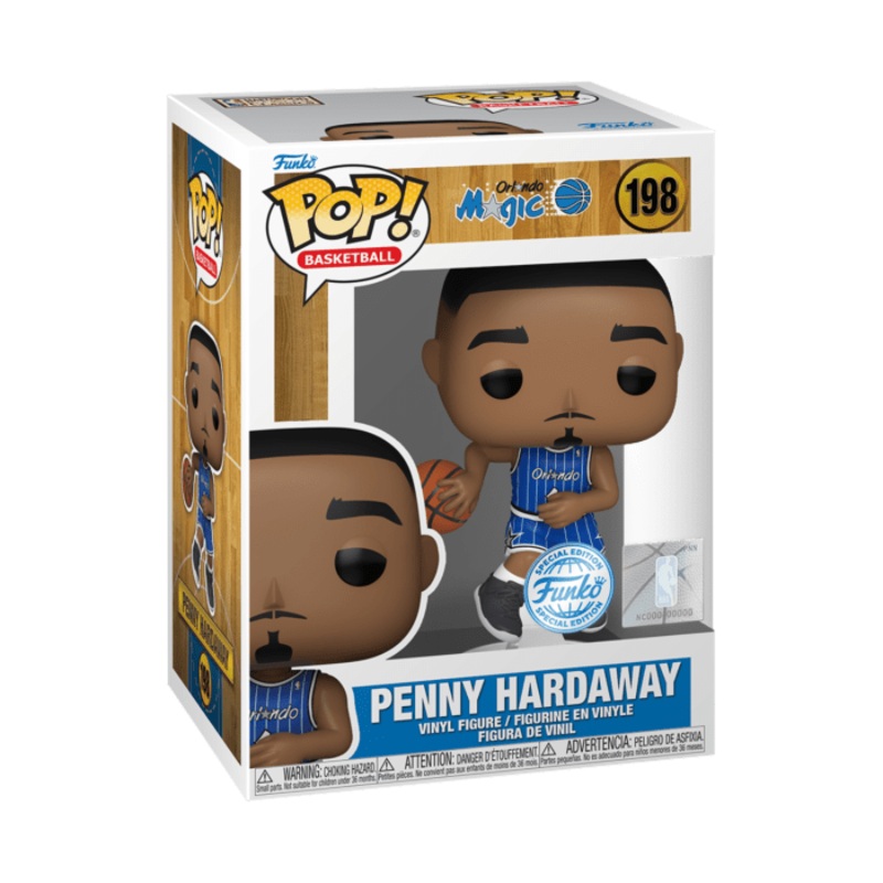 Penny Hardaway Orlando Magic Funko NBA 198 Pop Vinyl Figure