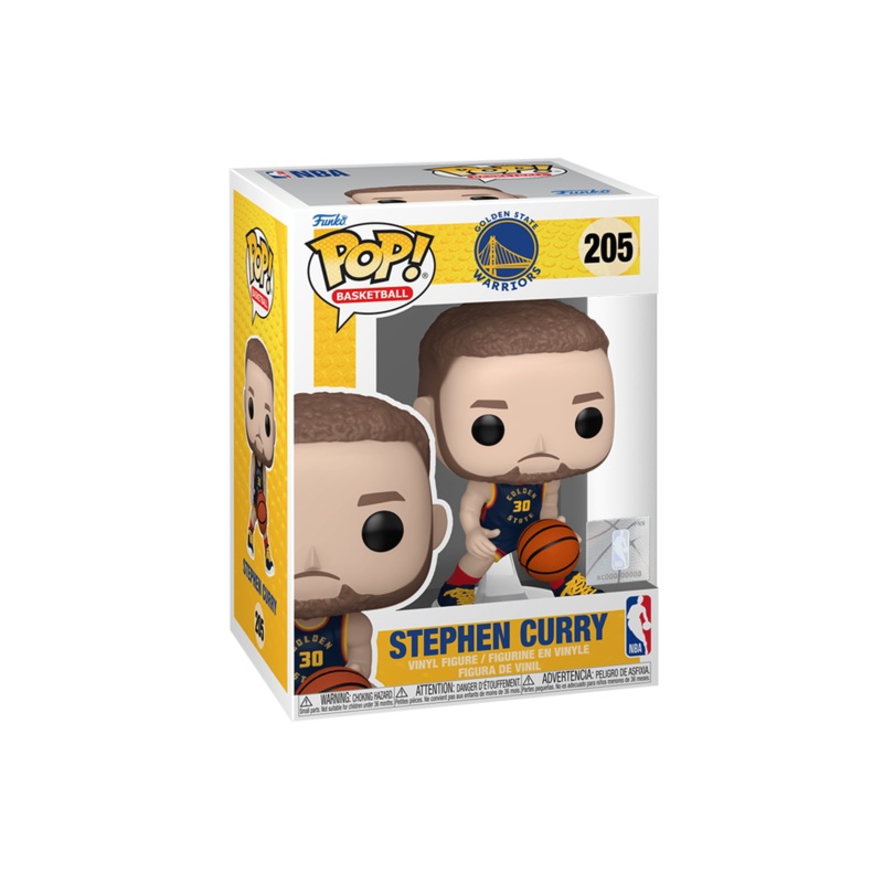Steph Curry Golden State Warriors Funko NBA 24-25 City Edition 205 Pop Figure