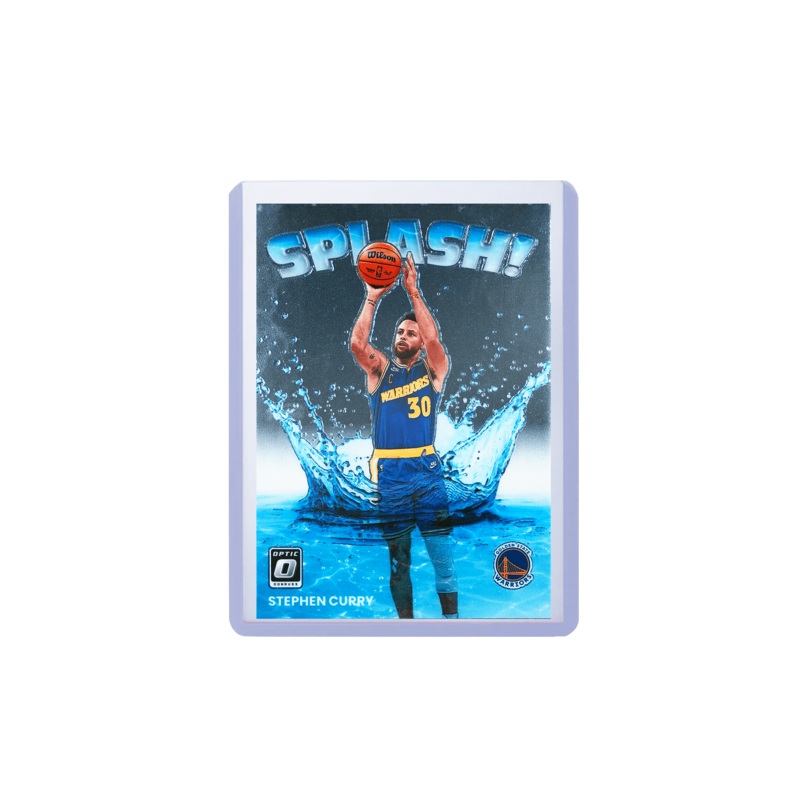 Steph Curry Golden State Warriors Panini NBA 22-23 Optic Splash Card