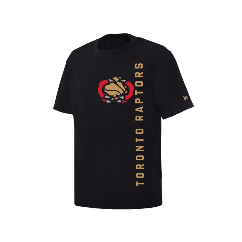 Toronto Raptors New Era NBA 24-25 City Edition T-Shirt – Black