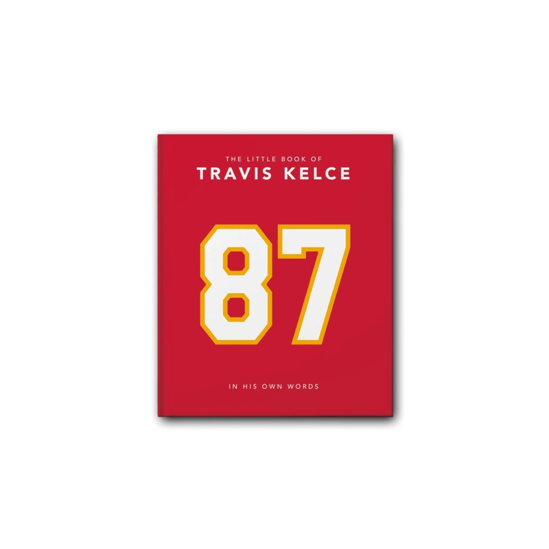Travis Kelce Kansas City Chiefs NFL The Little Book Of Hardcover Book