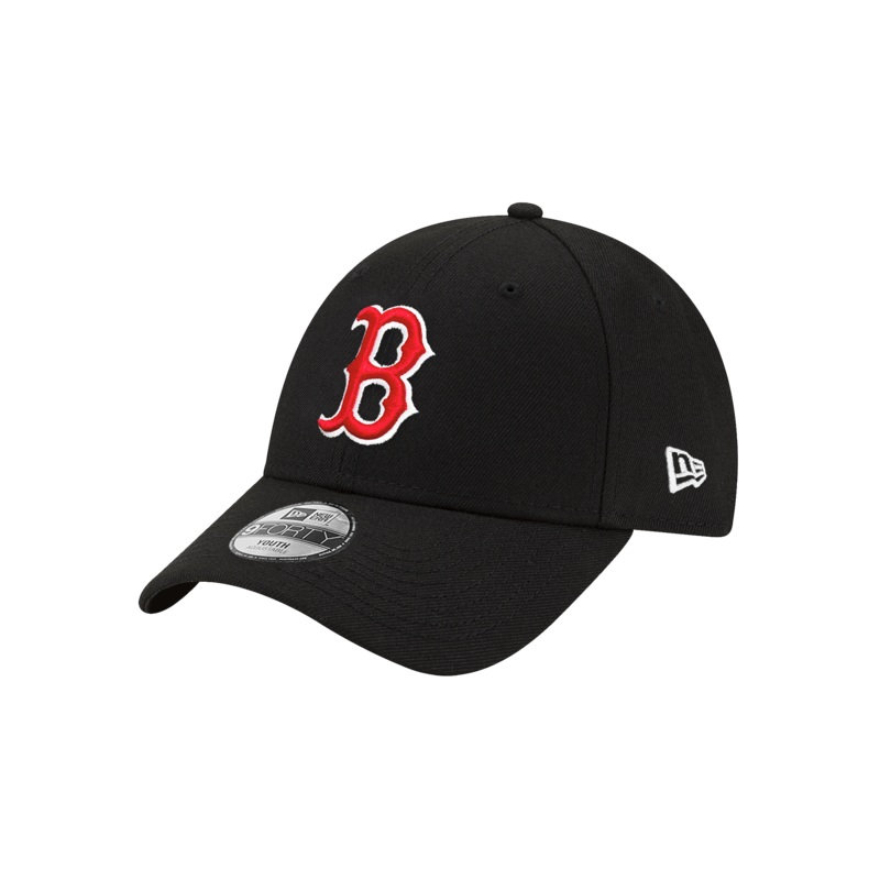 Youths Boston Red Sox New Era MLB Team 9FORTY Hat – Black