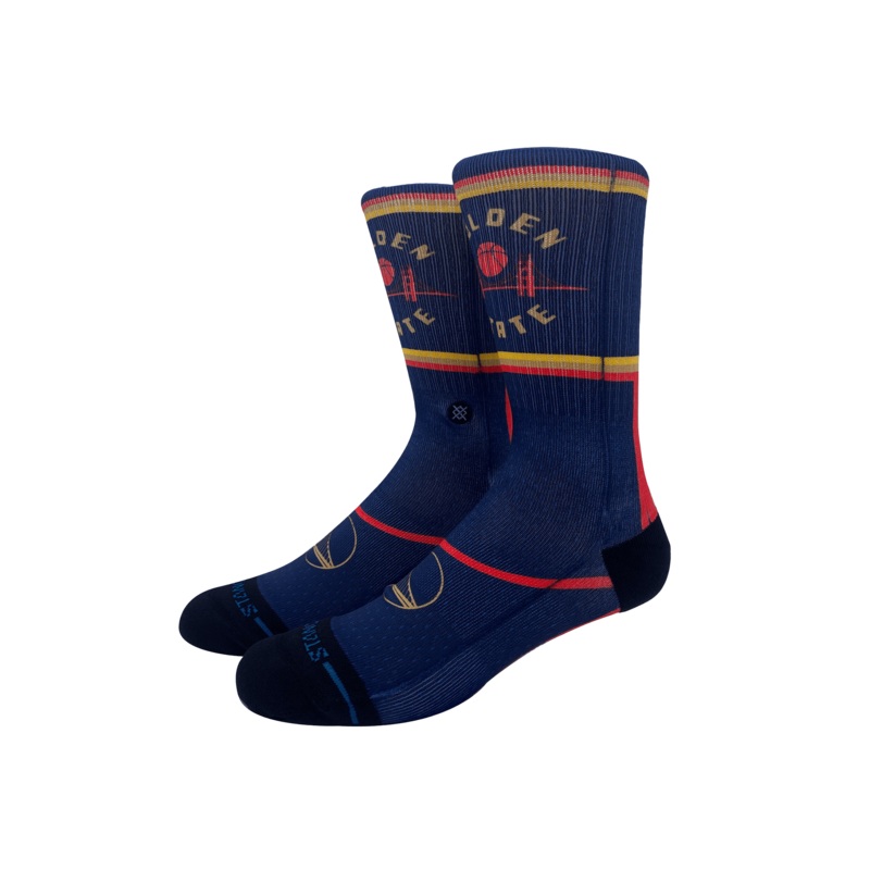 Youths Golden State Warriors Stance NBA 24-25 City Edition Crew Socks