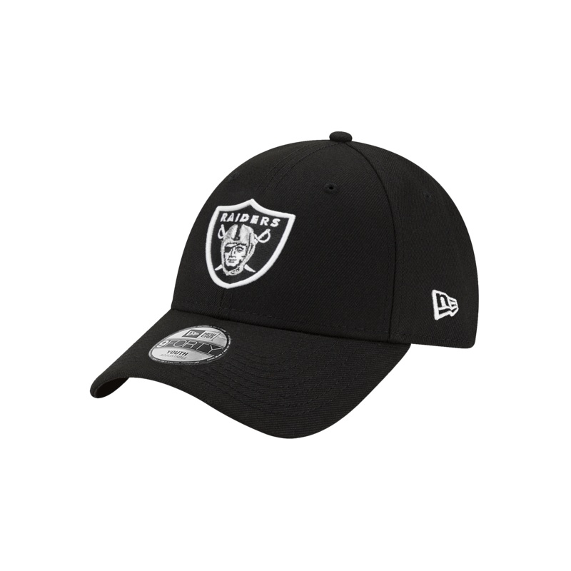 Youths Las Vegas Raiders New Era NFL Team 9FORTY Hat – Black