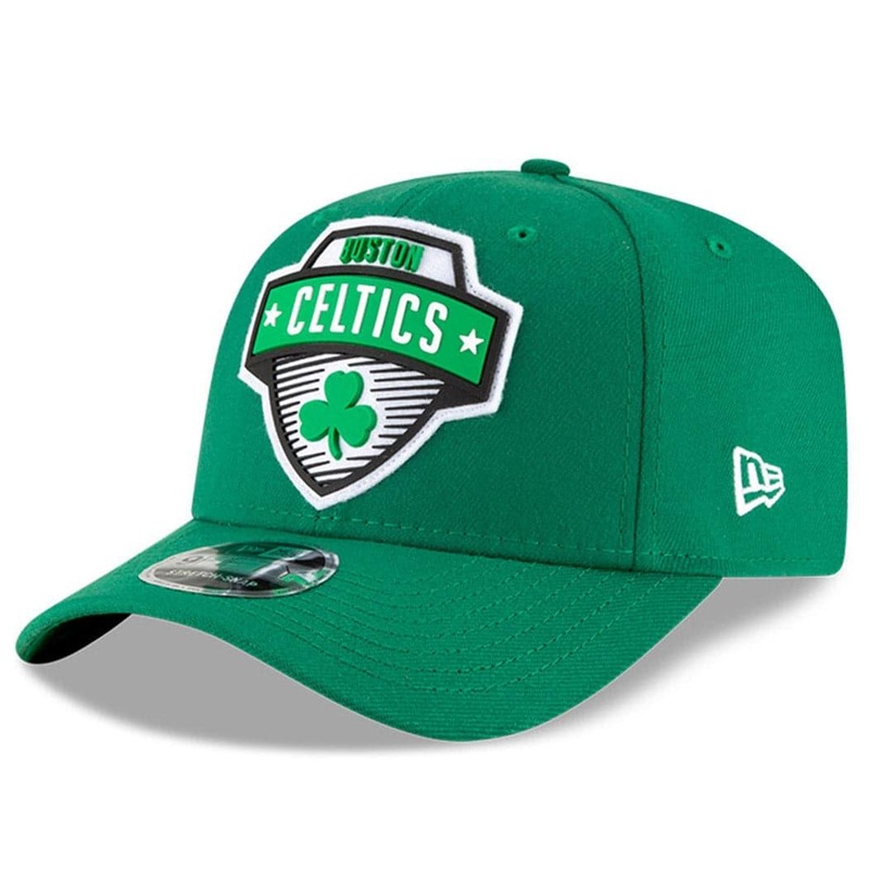 Boston Celtics New Era NBA 2020 Tip-Off 9FIFTY Stretch-Snap Curve Hat – Green