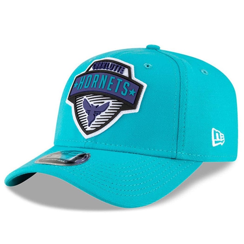 Charlotte Hornets New Era NBA 2020 Tip-Off 9FIFTY Stretch-Snap Curve Hat – Teal