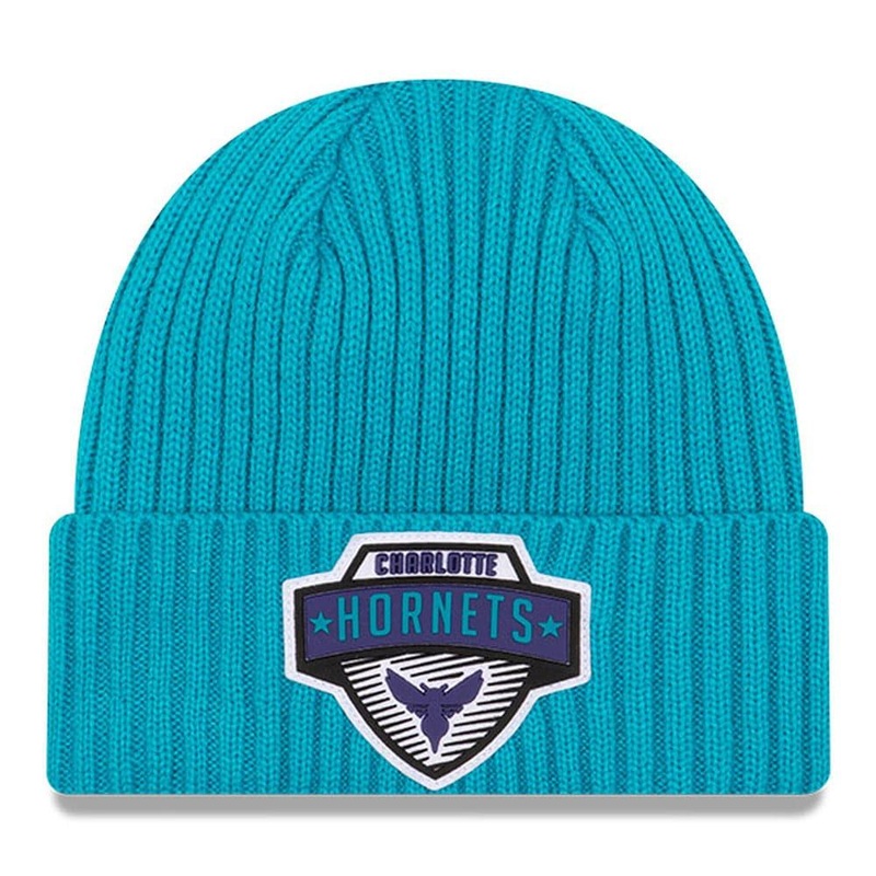 Charlotte Hornets New Era NBA 2020 Tip-Off Cuffed Knit Beanie – Teal