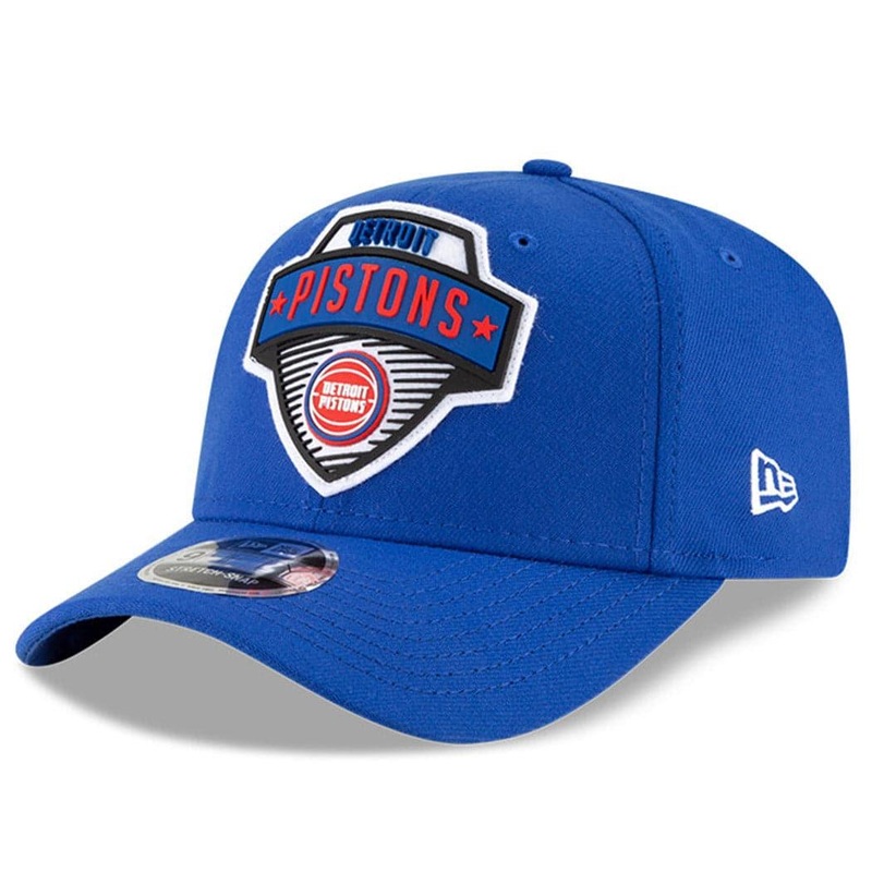 Detroit Pistons New Era NBA 2020 Tip-Off 9FIFTY Stretch-Snap Curve Hat – Blue