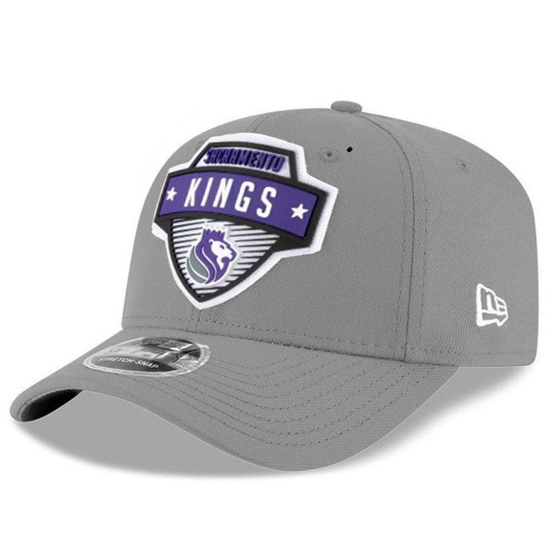Sacramento Kings New Era NBA 2020 Tip-Off 9FIFTY Stretch-Snap Curve Hat – Grey