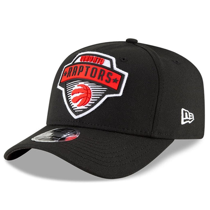Toronto Raptors New Era NBA 2020 Tip-Off 9FIFTY Stretch-Snap Curve Hat – Black