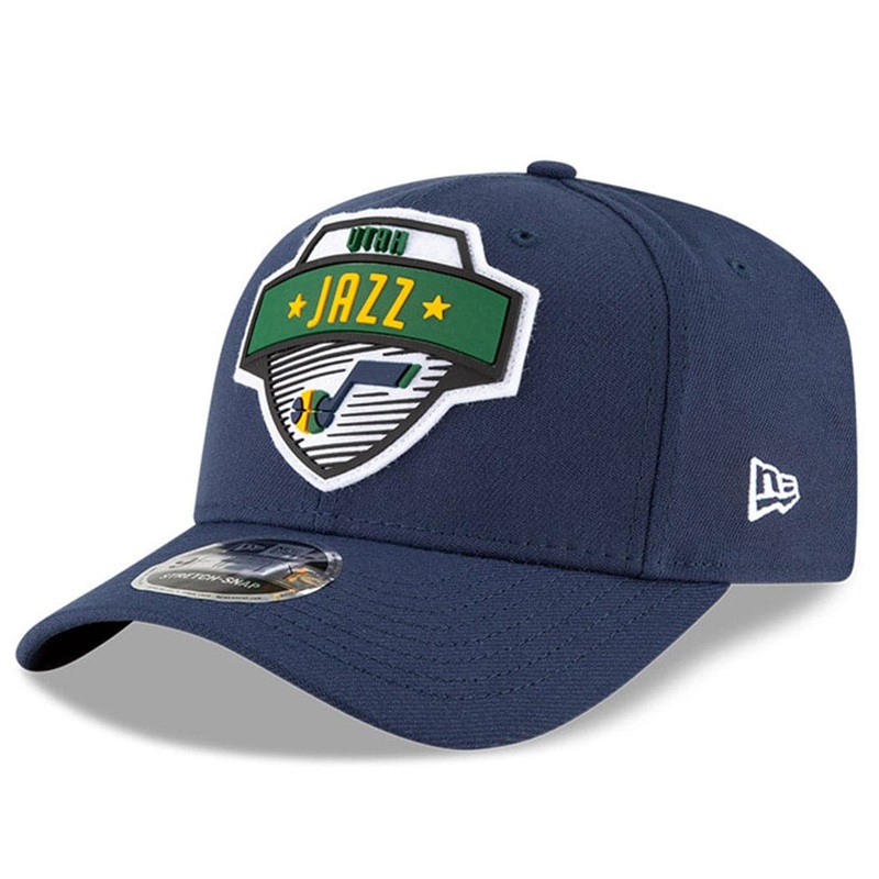 Utah Jazz New Era NBA 2020 Tip-Off 9FIFTY Stretch-Snap Curve Hat – Navy