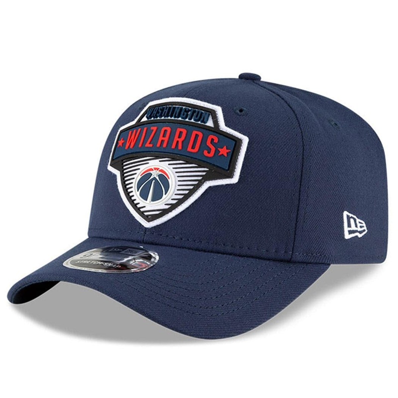 Washington Wizards New Era NBA 2020 Tip-Off 9FIFTY Stretch-Snap Curve Hat – Navy