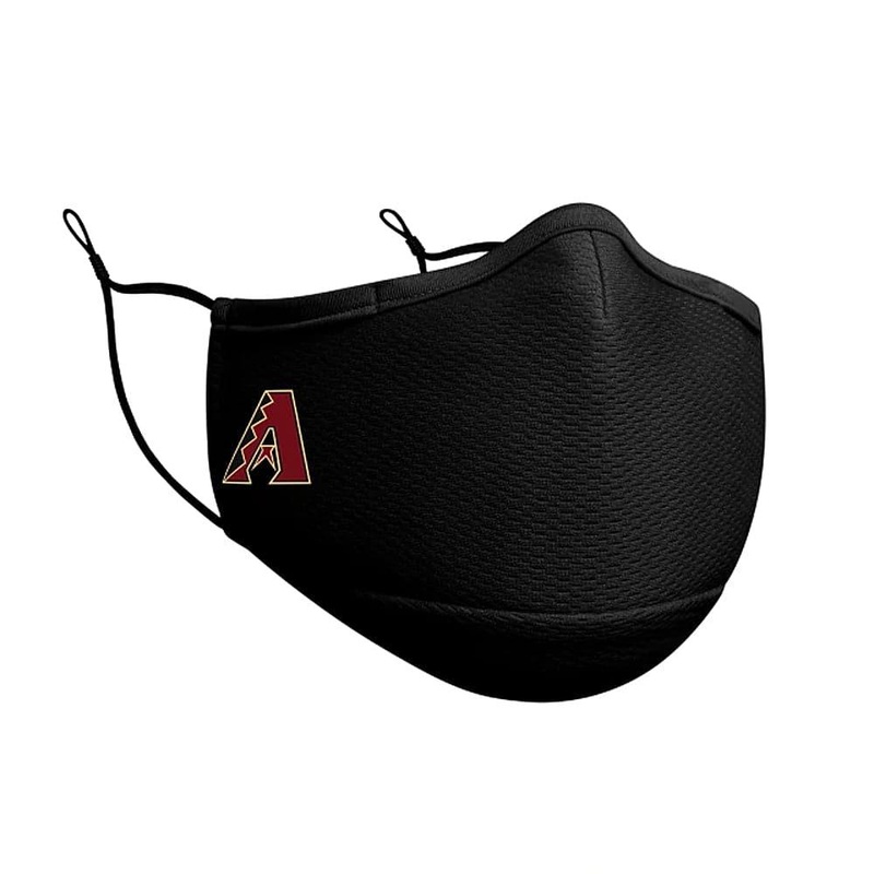 Arizona Diamondbacks New Era MLB On-Field Team Logo Face Mask – Black