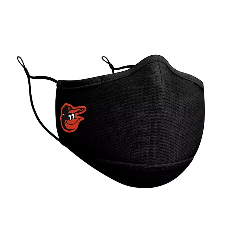 Baltimore Orioles New Era MLB On-Field Team Logo Face Mask – Black