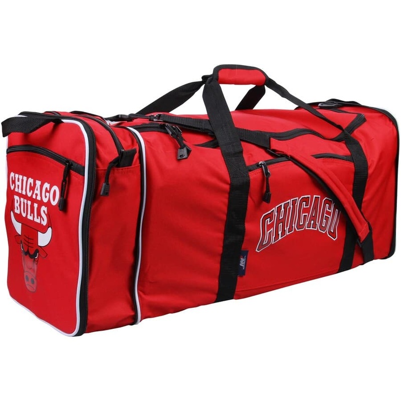 Chicago Bulls Northwest NBA Steal Duffel Bag – Red