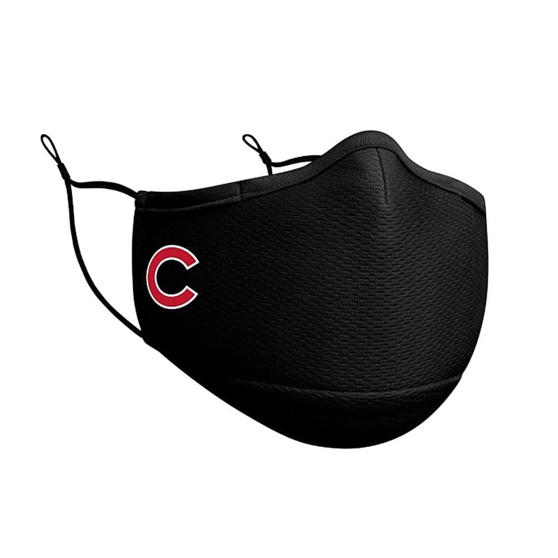 Chicago Cubs New Era MLB On-Field Team Logo Face Mask – Black