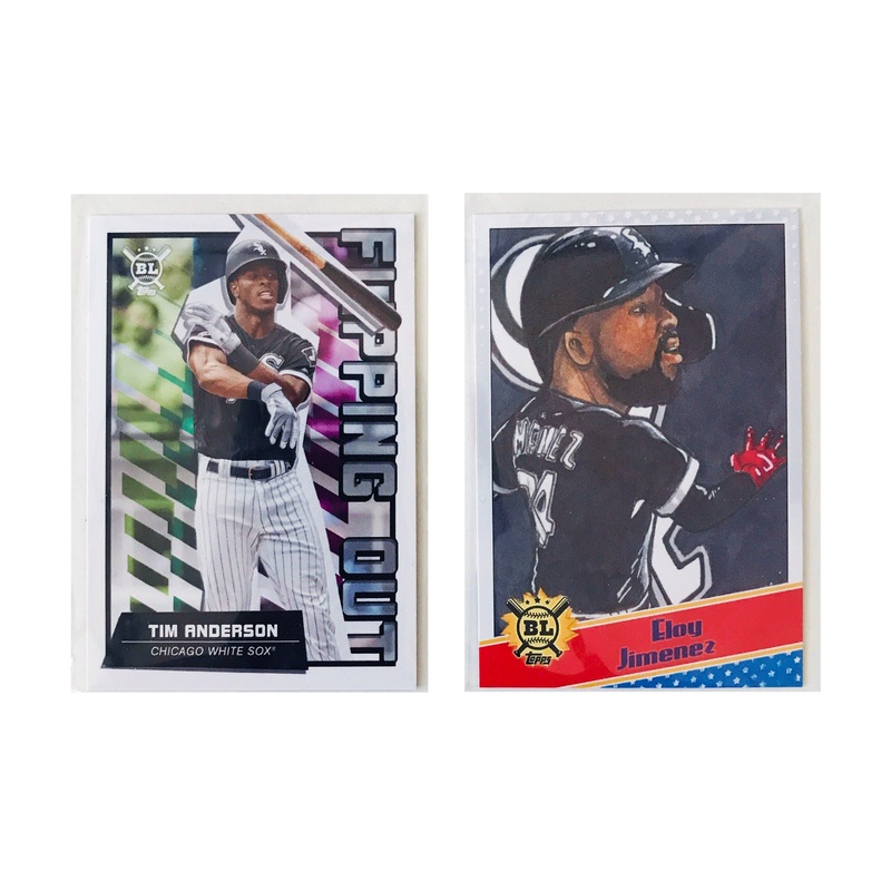 Chicago White Sox Topps MLB Big League 2 Card Insert Set
