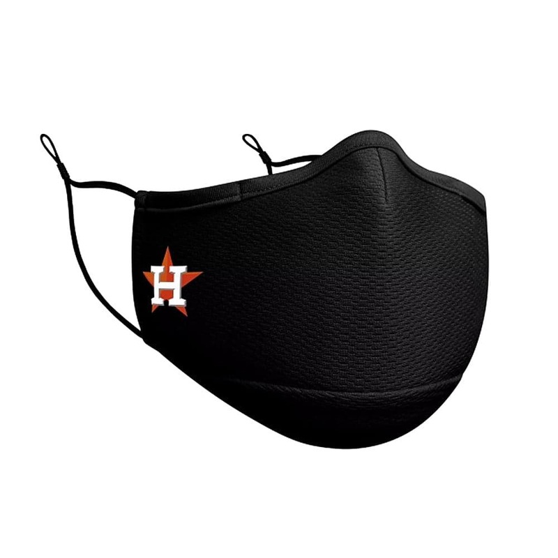 Houston Astros New Era MLB On-Field Team Logo Face Mask – Black