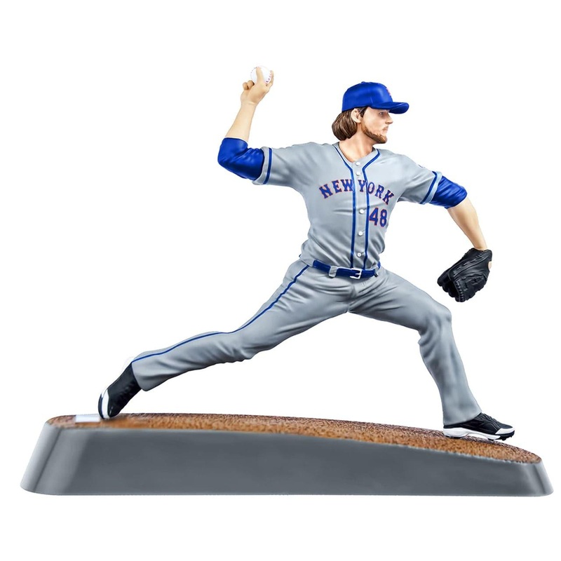 Jacob DeGrom New York Mets Imports Dragon MLB 6″ Action Figure – Grey