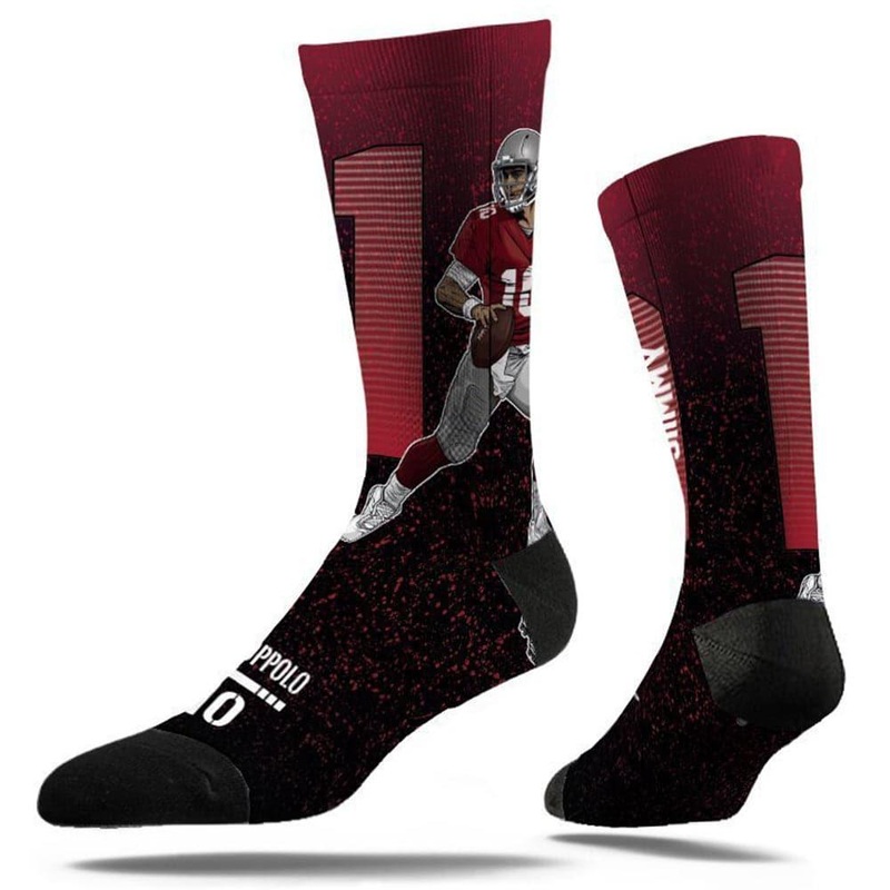 Jimmy Garoppolo San Francisco 49ers Strideline NFL Action Classic Crew Socks – Black
