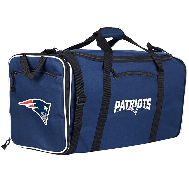 New England Patriots Northwest NFL Steal Duffel Bag – Navy