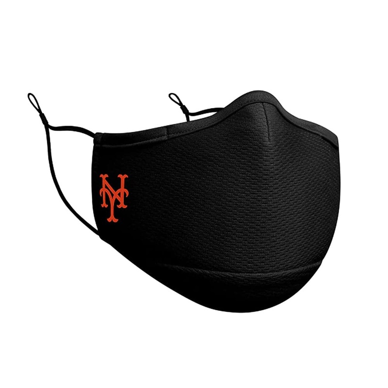 New York Mets New Era MLB On-Field Team Logo Face Mask – Black
