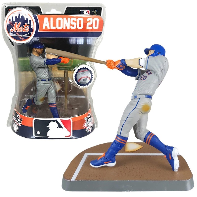 Peter Alonso New York Mets Imports Dragon MLB 6″ Action Figure –