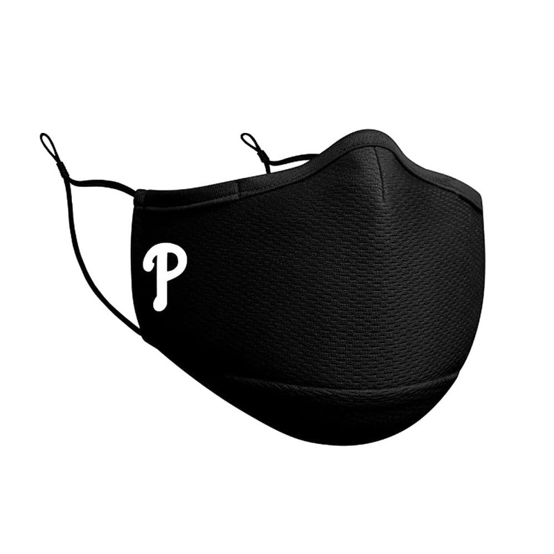 Philadelphia Phillies New Era MLB On-Field Team Logo Face Mask – Black