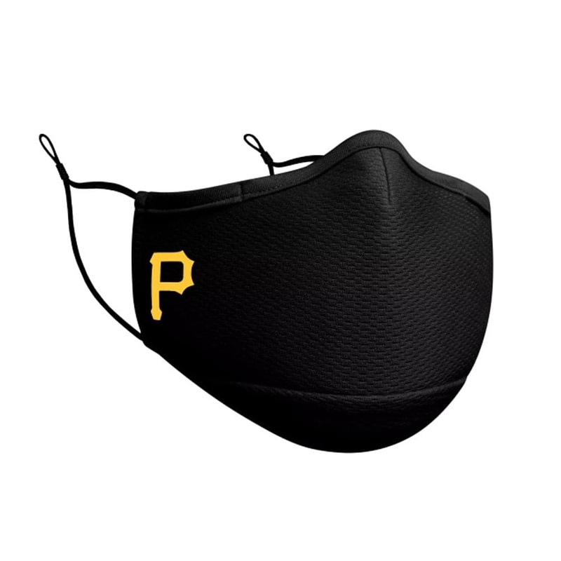 Pittsburgh Pirates New Era MLB On-Field Team Logo Face Mask – Black