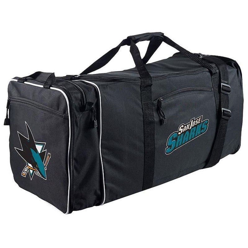 San Jose Sharks Northwest NHL Steal Duffel Bag – Black