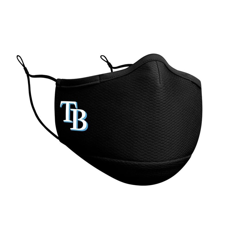 Tampa Bay Rays New Era MLB On-Field Team Logo Face Mask – Black