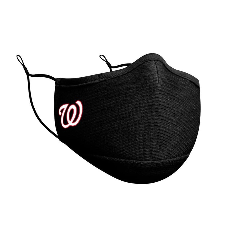 Washington Nationals New Era MLB On-Field Team Logo Face Mask – Black