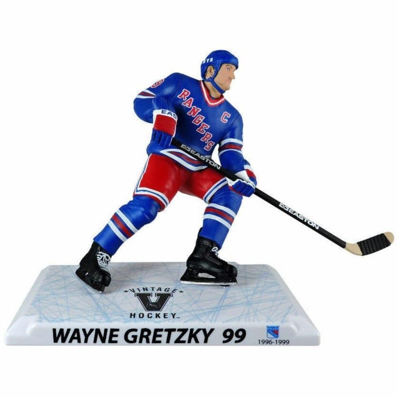 Wayne Gretzky New York Rangers Imports Dragon NHL 6″ Figure – Blue