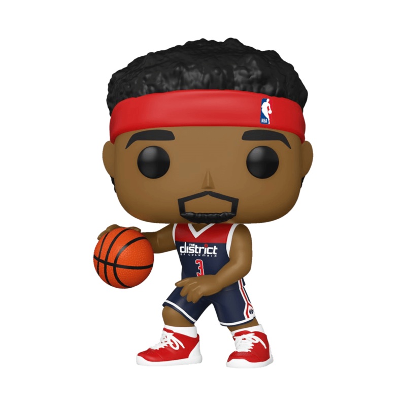 Bradley Beal Washington Wizards Funko NBA Pop 3.75″ Figure – Navy