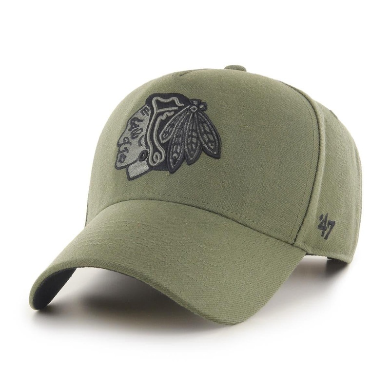 Chicago Blackhawks 47 NHL Tonal MVP DT Pinch Curve Snapback Hat – Sandalwood