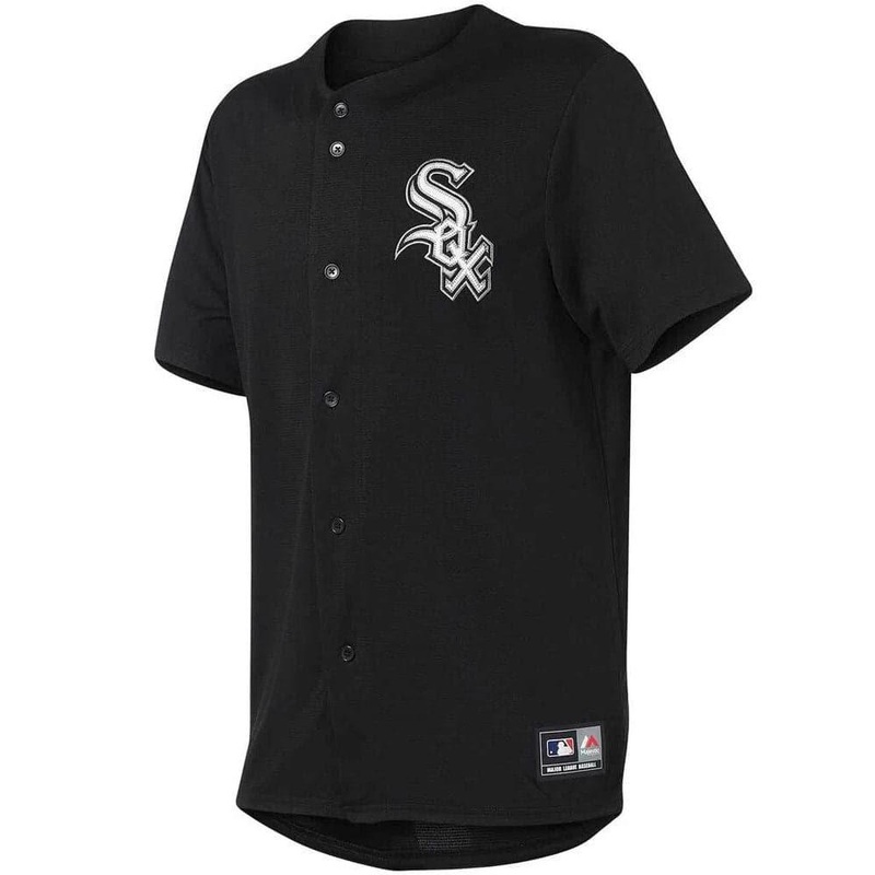 Chicago White Sox Majestic MLB Fan Replica Jersey – Black